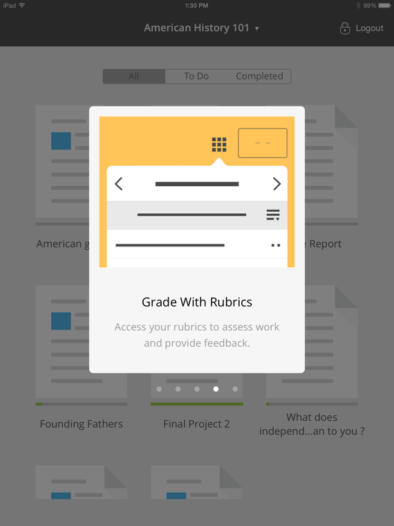 grader grade with rubrics