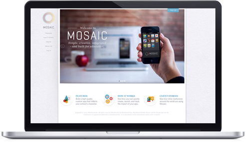 mosaic homepage