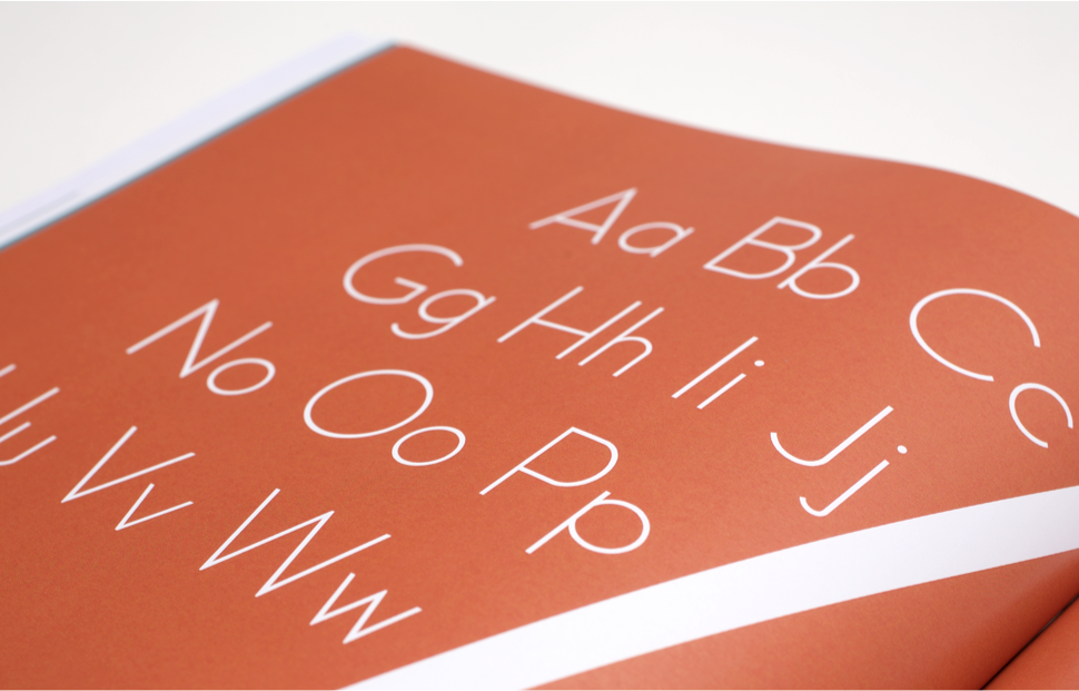 moderica book character layout