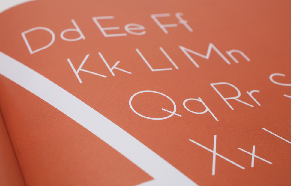 moderica book character layout